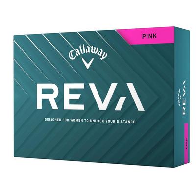 Callaway REVA Ladies Golf Balls - Pink - thumbnail image 1