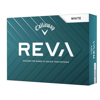 Callaway REVA Ladies Golf Balls - White