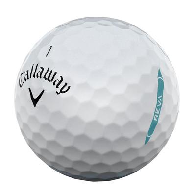 Callaway REVA Ladies Golf Balls - White - thumbnail image 3