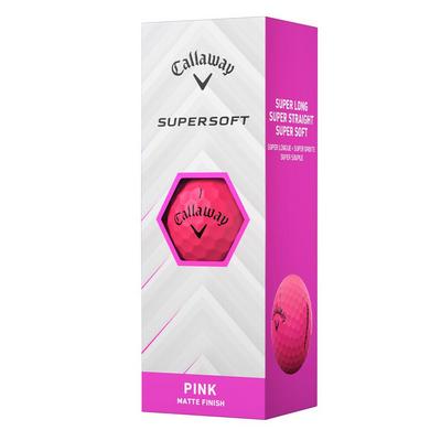 Callaway Supersoft Golf Balls - Pink - thumbnail image 2