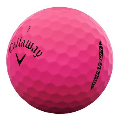 Callaway Supersoft Golf Balls - Pink - thumbnail image 3