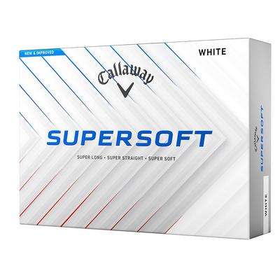 Callaway Supersoft Golf Balls - White - thumbnail image 1