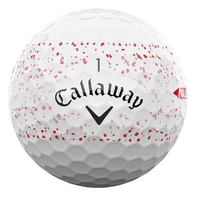 Callaway Supersoft Splatter 360 Golf Balls - Red - thumbnail image 4