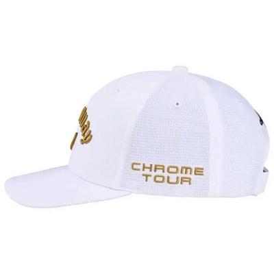 Callaway Tour Authentic Performance Pro Cap - White/Gold - thumbnail image 3