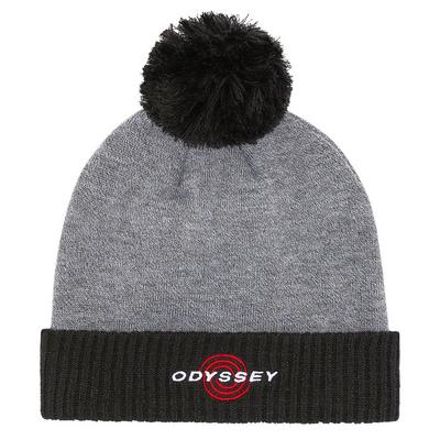 Callaway Tour Authentic Pom Golf Beanie - Charcoal/Black - thumbnail image 2