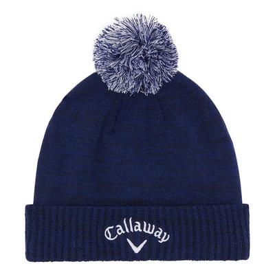 Callaway Tour Authentic Pom Golf Beanie - Navy