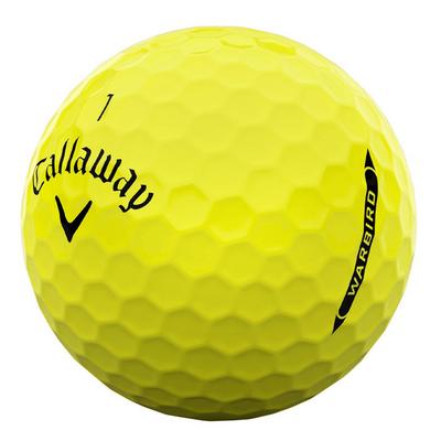 Callaway Warbird Distance+ Golf Balls - Yellow - thumbnail image 3