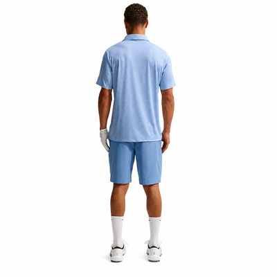 Nike Dri-Fit Velocity Floral PrintGolf Polo Shirt - White/Work Blue/Black - thumbnail image 2