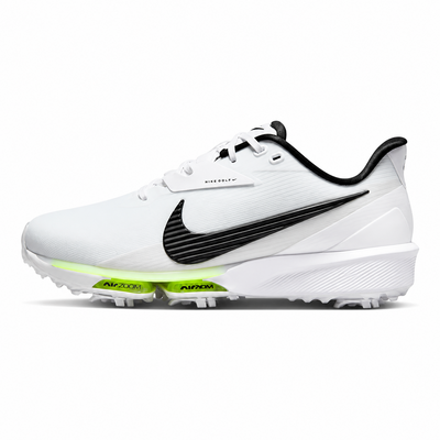 Nike NEXT% Tour 3 Spiked Golf Shoes - White/Black Phantom - thumbnail image 2