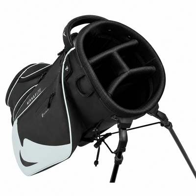 Nike Air Max Lite Golf Stand Bag - Black/Platinum - thumbnail image 3