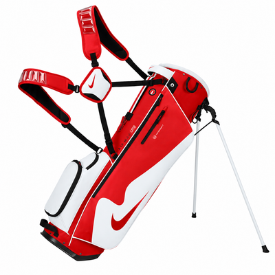 Nike Air Max Lite Golf Stand Bag - University Red/Platinum