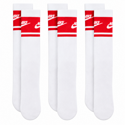 Nike Everyday Elevated Golf Socks (3 Pairs) - White/Red - thumbnail image 2
