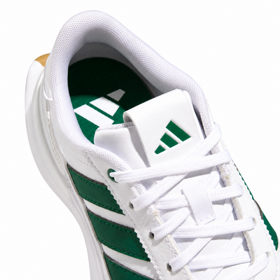 adidas S2G Junior Golf Shoes - White/Green/Gum - thumbnail image 5