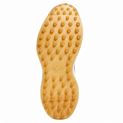 adidas S2G Junior Golf Shoes - White/Green/Gum - thumbnail image 3