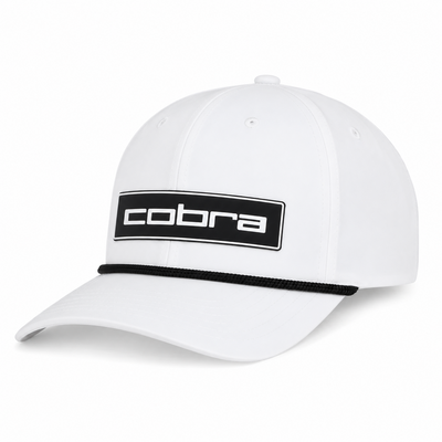 Cobra Tour Tech Rope Golf Cap White