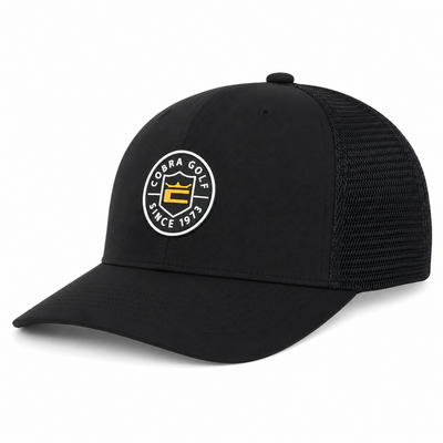 Cobra Shield Trucker Golf Cap Black