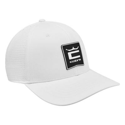 Cobra Crown C Patch Cap - White/Black