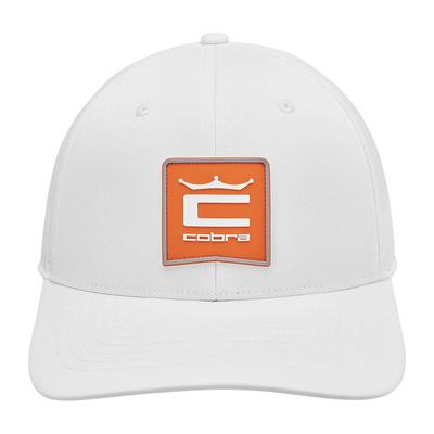 Cobra Crown C Patch Cap - White/Rickie Orange - thumbnail image 3