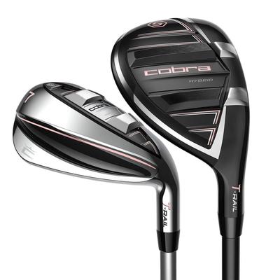 Cobra T-Rail Combo Golf Iron Set - Ladies