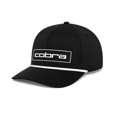 Cobra Tour Tech Rope Golf Cap Black