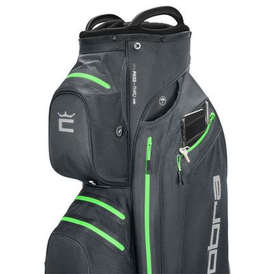 Cobra Ultradry Pro Golf Cart Bag - Quiet Shade/Green Gecko - thumbnail image 2