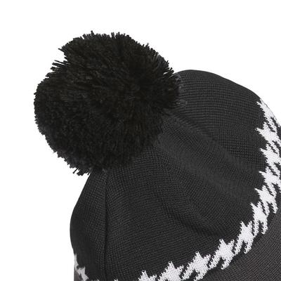 adidas Cold.Rdy Pom Golf Beanie Hat - Black - thumbnail image 4