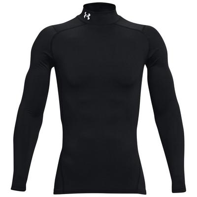 Under Armour ColdGear Compression Golf Mock Baselayer - Black