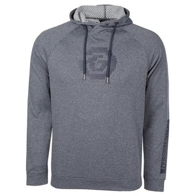 Galvin Green Desmond INSULA Golf Hoodie -  Navy Melange - thumbnail image 1