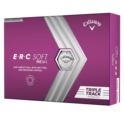 Callaway ERC Soft REVA Triple Track Golf Balls - thumbnail image 1