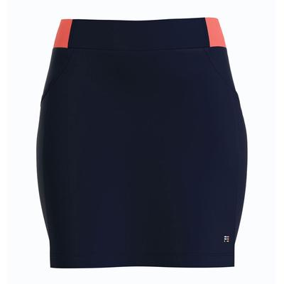 Forelson Ebrington Ladies Skort - Navy/Coral - thumbnail image 1