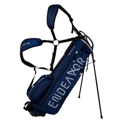 FastFold Endeavor Golf Stand Bag - Navy - thumbnail image 1