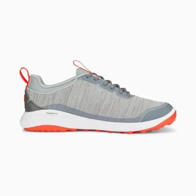 Puma Fusion Pro Mens Golf Shoes - Quarry/Puma Silver