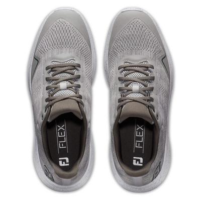 FootJoy Flex Golf Shoes - Heather Grey/Charcoal - thumbnail image 6