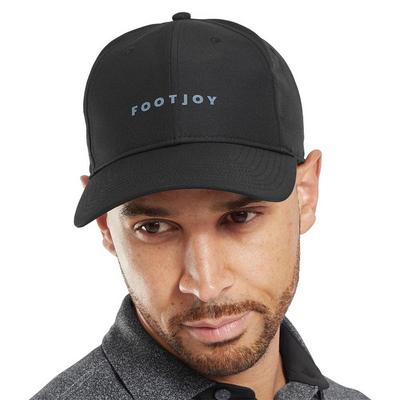 FootJoy Fashion Golf Cap - Black/Flint - thumbnail image 4