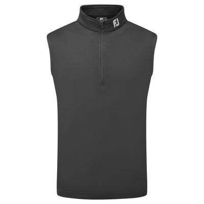 FootJoy Half Zip Vest - Black - thumbnail image 1