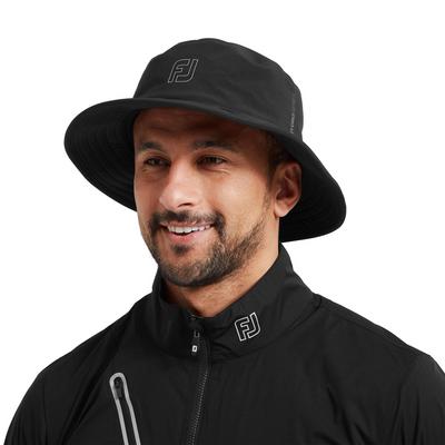 FootJoy HydroSeries Bucket Hat - Black - thumbnail image 3