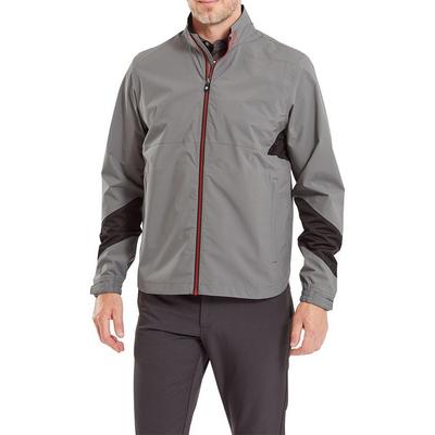 FootJoy Hydrolite X Waterproof Suit - Charcoal/Black/Red - thumbnail image 4