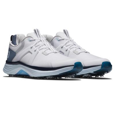 FootJoy Hyperflex Golf Shoes - White/Slate/Blue - thumbnail image 4