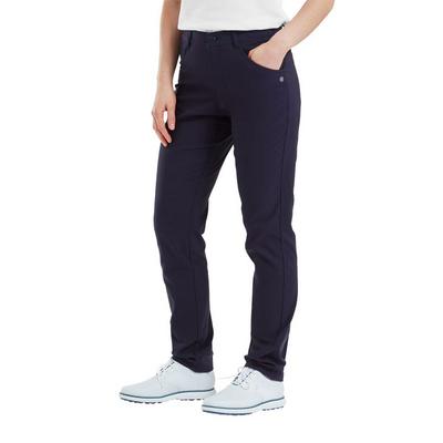 FootJoy Ladies ThermoSeries Golf Trousers - Navy - thumbnail image 3