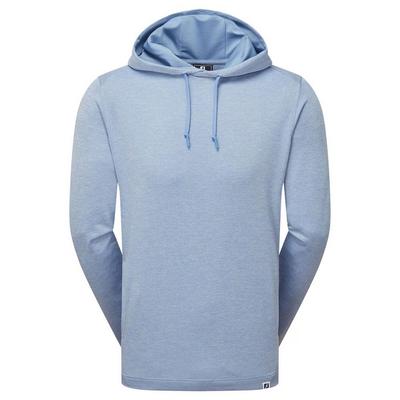 FootJoy Lightweight Hoodie - Heather Blue Jay - thumbnail image 1