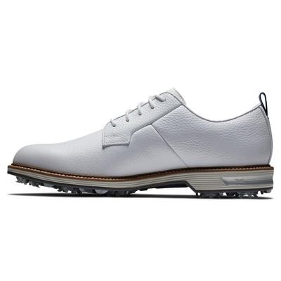 FootJoy Premiere Series Field Golf Shoes - White/White/Grey - thumbnail image 2