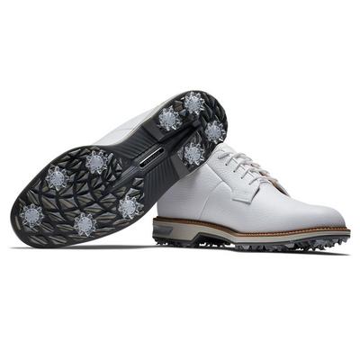 FootJoy Premiere Series Field Golf Shoes - White/White/Grey - thumbnail image 5