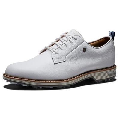 FootJoy Premiere Series Field Golf Shoes - White/White/Grey - thumbnail image 7