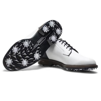 FootJoy Premiere Series Field LX Mens Golf Shoes - White/Brown/Navy - thumbnail image 5