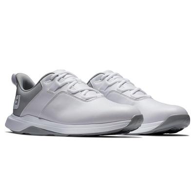 FootJoy ProLite Golf Shoes - White/Grey - thumbnail image 4