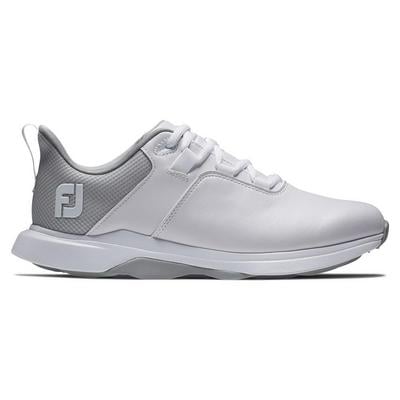 FootJoy ProLite Womens Golf Shoes - White/Grey - thumbnail image 1