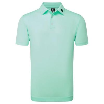 FootJoy Stretch Pique Solid Shirt - Sea Glass - thumbnail image 1