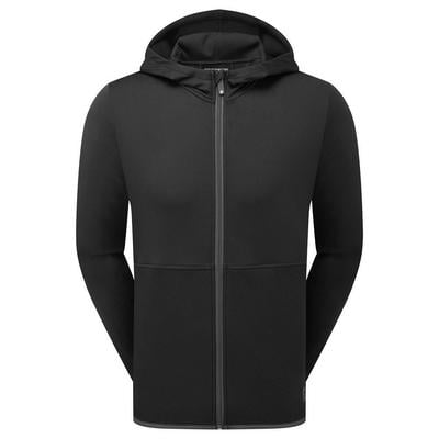 FootJoy ThermoSeries Full-Zip Golf Hoodie - Black