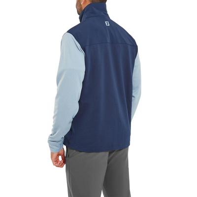 FootJoy ThermoSeries Hybrid Golf Jacket - Navy/Grey - thumbnail image 4