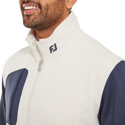FootJoy ThermoSeries Hybrid Golf Jacket - Stone/Charcoal - thumbnail image 5